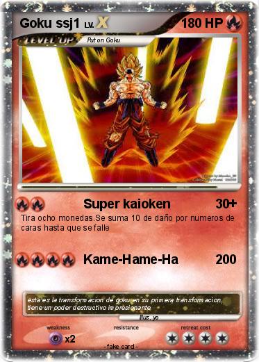 Pokemon Goku ssj1