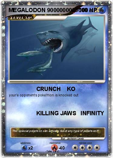 Pokemon MEGALODON 9000000000000