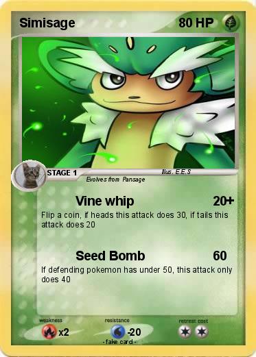 Pokemon Simisage