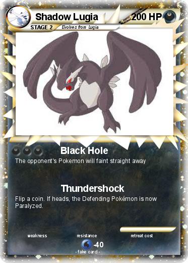 Pokemon Shadow Lugia