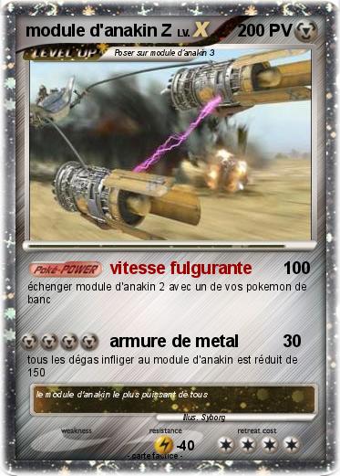 Pokemon module d'anakin Z