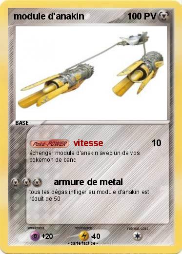 Pokemon module d'anakin