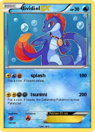 Pokemon dividiel