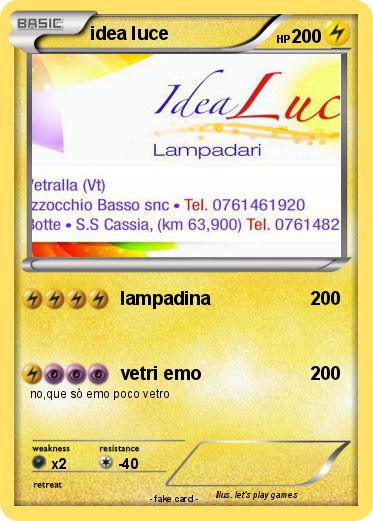 Pokemon idea luce