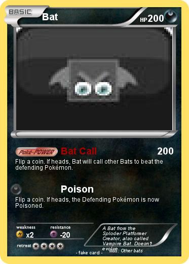 Pokemon Bat