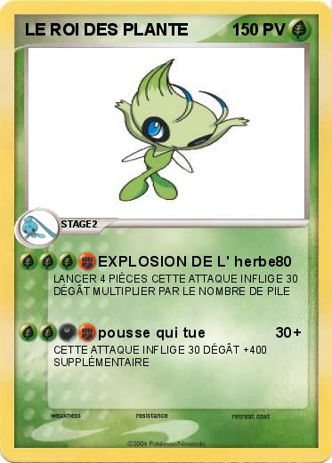 Pokemon LE ROI DES PLANTE