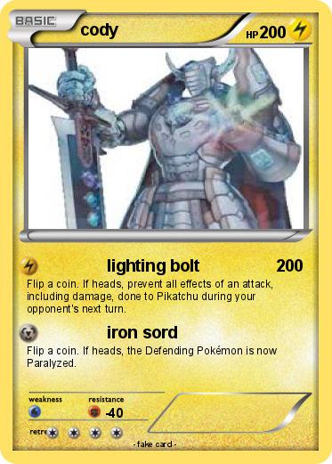 Pokemon cody