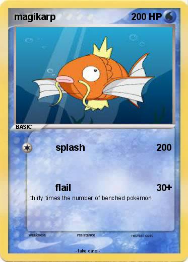 Pokemon magikarp