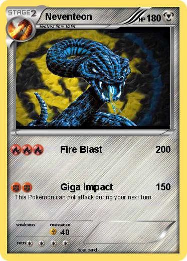 Pokemon Neventeon