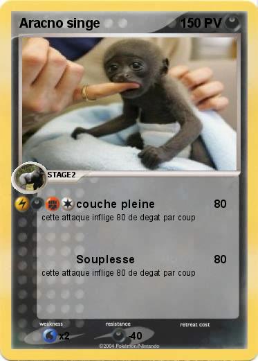 Pokemon Aracno singe