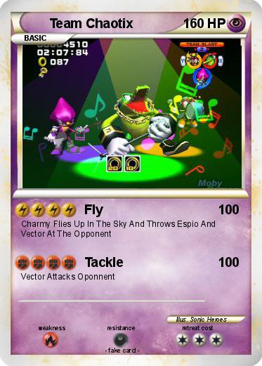 Pokemon Team Chaotix