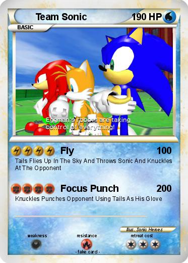 Pokemon Team Sonic