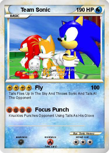 Pokemon Team Sonic