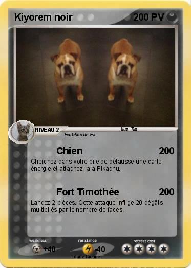 Pokemon Kiyorem noir