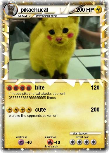 Pokemon pikachucat