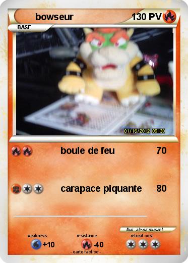 Pokemon bowseur