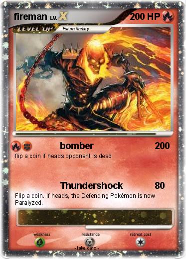 Pokemon fireman