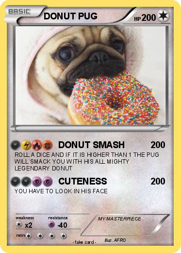 Pokemon DONUT PUG