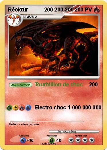 Pokemon Réoktur           200 200 200