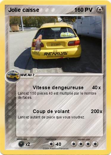 Pokemon Jolie caisse                       1   