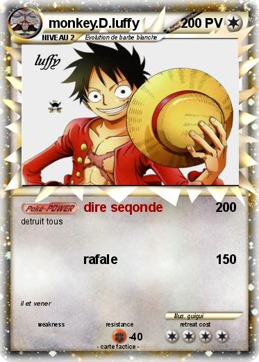Pokemon monkey.D.luffy