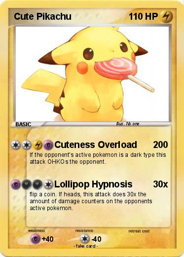 Pokemon Cute Pikachu