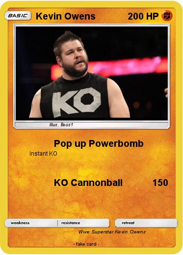 Pokemon Kevin Owens