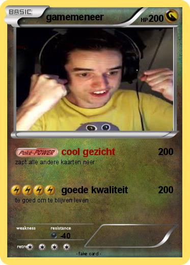 Pokemon gamemeneer