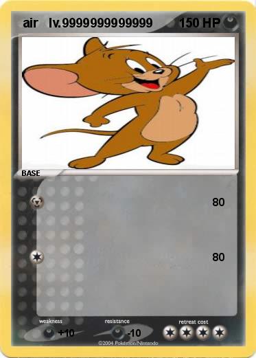 Pokemon  air   lv.9999999999999