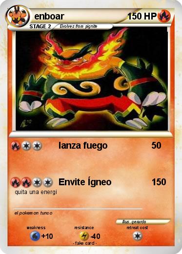 Pokemon enboar