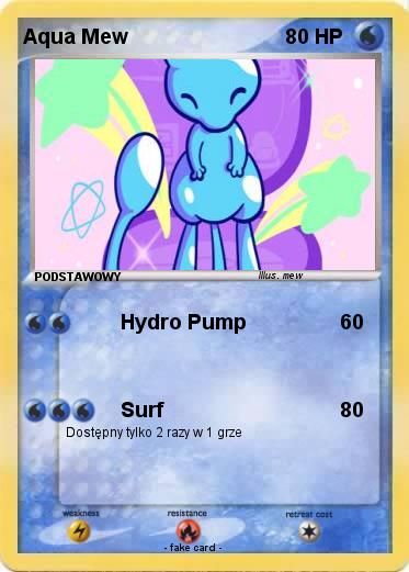Pokemon Aqua Mew
