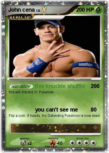 Pokemon John cena