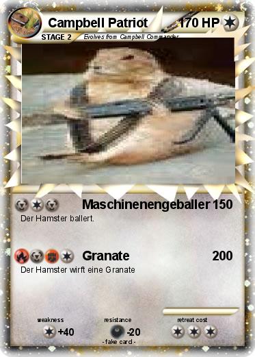 Pokemon Campbell Patriot