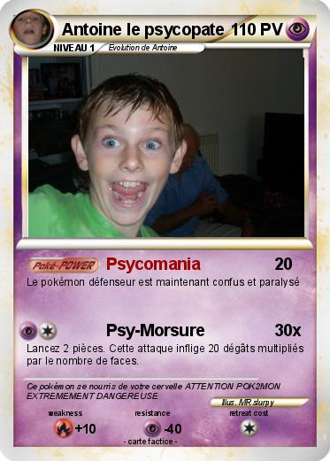 Pokemon Antoine le psycopate