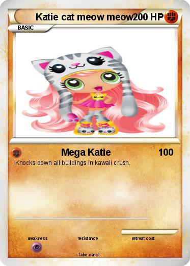 Pokemon Katie cat meow meow