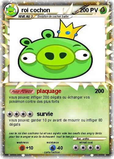 Pokemon roi cochon