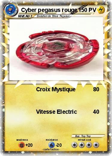 Pokemon Cyber pegasus rouge