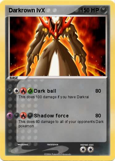 Pokemon Darkrown lvX
