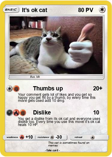 Pokemon It’s ok cat