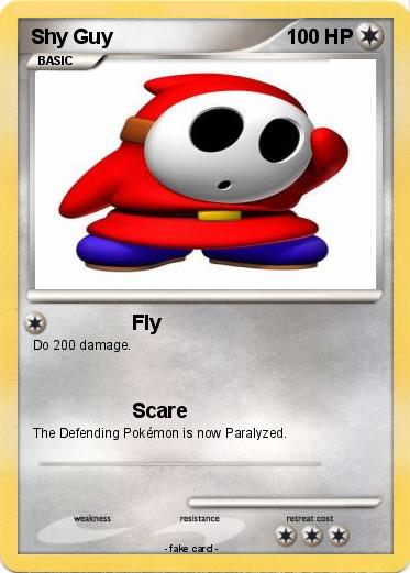 Pokemon Shy Guy