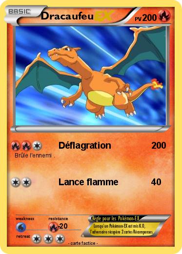 Pokemon Dracaufeu