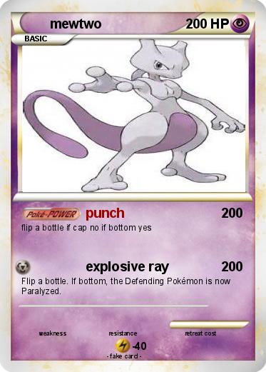Pokemon mewtwo