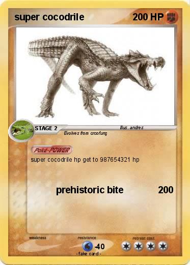 Pokemon super cocodrile