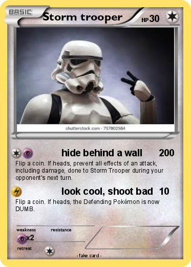 Pokemon Storm trooper