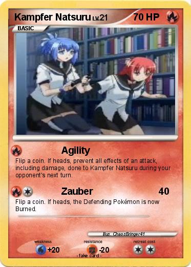 Pokemon Kampfer Natsuru