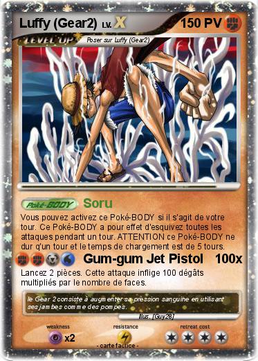 Pokemon Luffy (Gear2)