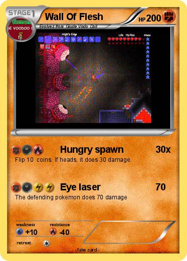 Pokemon Wall Of Flesh