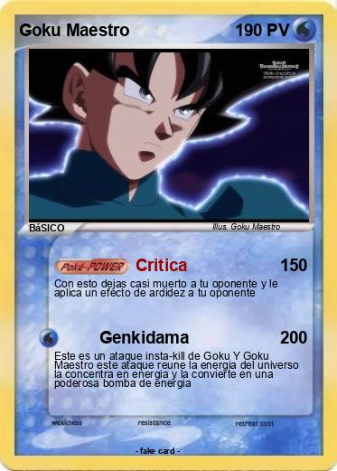 Pokemon Goku Maestro