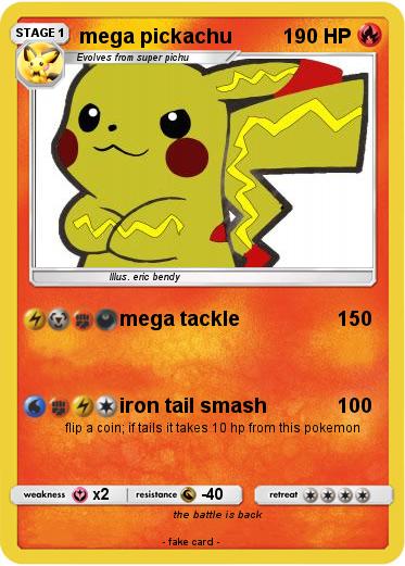 Pokemon mega pickachu