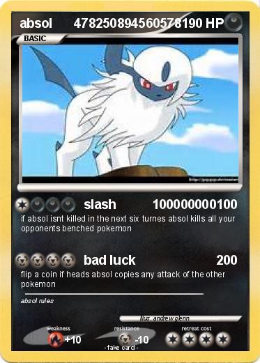 Pokemon absol      478250894560578